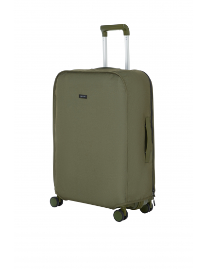 Картинка Захисний чохол для валізи ECO TRAVEL MEDIUM тенмо-зелений